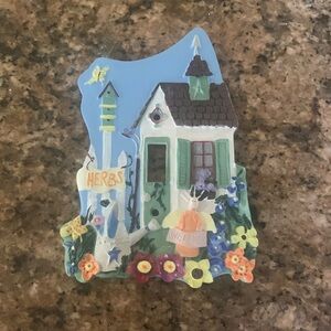 Herb garden light switch plate cover